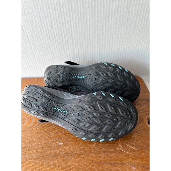 Skechers Women Relaxed Fit Memory Foam Bikers Sneakers Black New Size 6 / Eur 36 - Picture 10 of 13